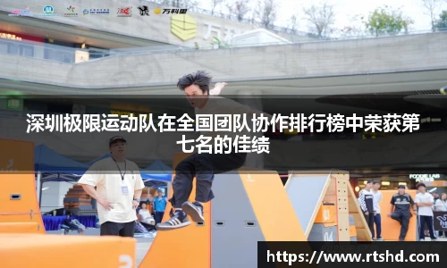 深圳极限运动队在全国团队协作排行榜中荣获第七名的佳绩
